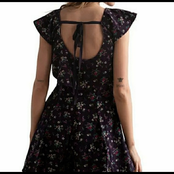 NWOT Free People size XS violet vision cord romper - Picture 2 of 9